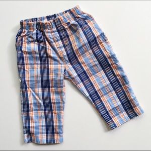 Boys Disney Baby Plaid Cotton Pants (9Mo)